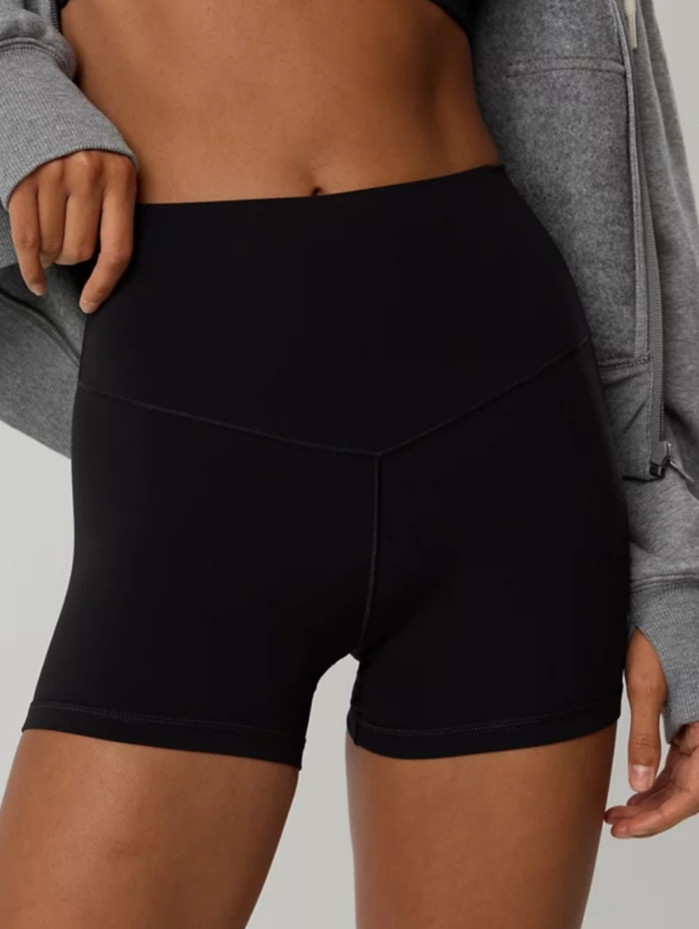 OFFLINE By Aerie | Real Me XTRA High Waisted 3" Bike Short | True Black | M
